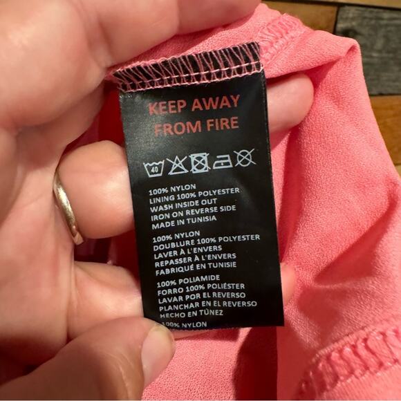 NWT UO Urban Outfitters Austin Ruched Mesh DressY2K Mini Floral Pink Size S - Picture 15 of 16